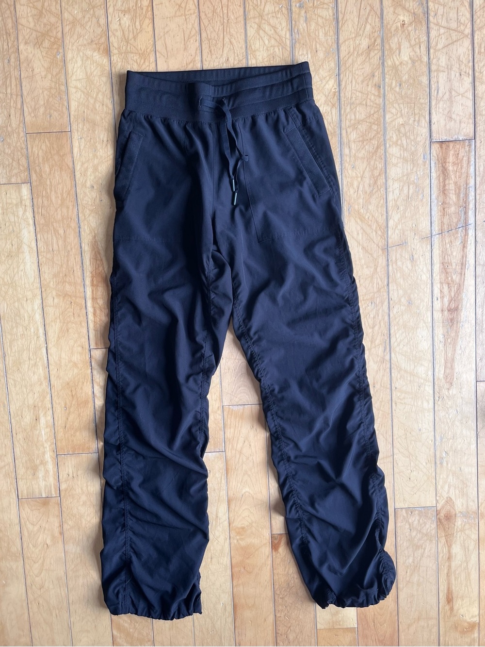 Kyodan Black Lightweight Jogger Pants with Drawstring Waist – Size XS